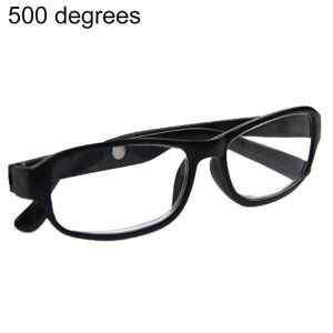 Læsebriller +4,5 +5,0 +5,5 +6,0 grader Optisk linse Briller Briller -xx-yuyu Sort Black 5