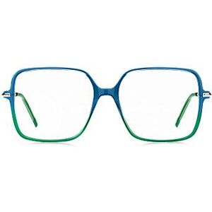 Boss Tubular-temple optical frames with green-blue front