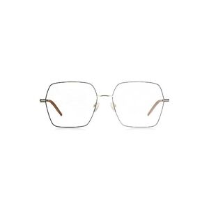 Boss Optical frames in ultra-thin gold-tone steel