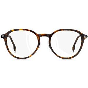 Boss Havana-acetate optical frames with signature hardware