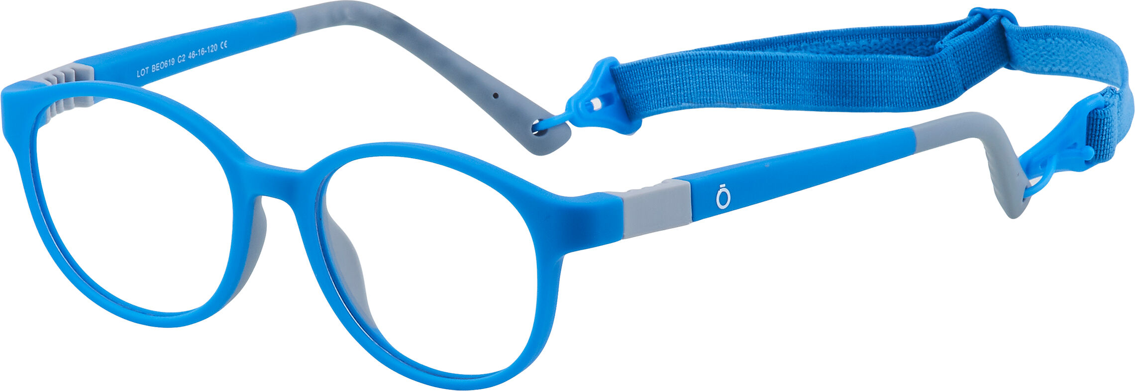 Beo kids Beo-Kids-619/g C2 Azul/girs 46*16 Gafas Graduadas Azul   Gris