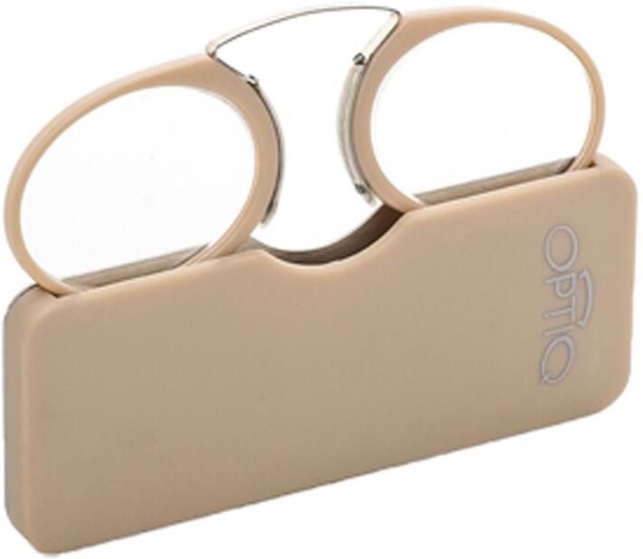 EFAS OPTIQ Occhiali Mini Premontati da Lettura Beige +2,00, 1 pezzo