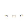 Maybach eyewear The Artist III bril met rechthoekig montuur - Wit