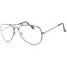 NEW VISION NEWVISION®, NV8132 leesbril, 3,50, titanium, gezichtsbril, Presbiopia, frame van metaal met dubbele brug, rugstijl, 3,50 titanium