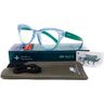 VENICE EYEWEAR OCCHIALI Leesbril voor dames, Venice Cat Party, 3D, dioptrie: 1 tot 3,5 (+1,50, blauw)