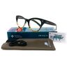 VENICE EYEWEAR OCCHIALI Leesbril voor dames, Venice Cat Piesta 3D, dioptrie: 1 tot 3,5 (+2,00, zwart)