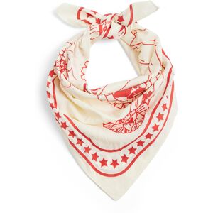 Hay Dogs Scarf 55 X 55 Off-White