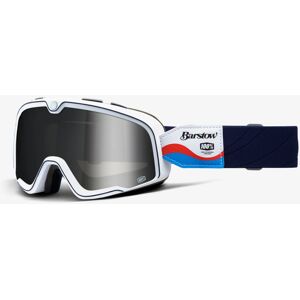 100% Barstow Lucien Motocross briller  Hvit Blå