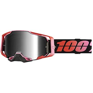 100% Armega Guerlin Motocross briller  Svart Rød