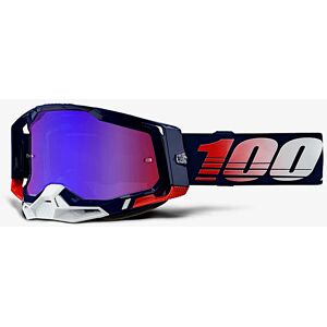 100% Racecraft II Motocross briller  Rød Blå