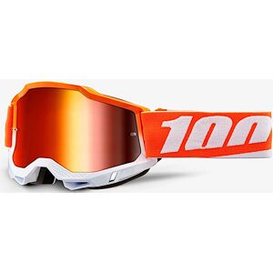 100% Accuri II Matigofun Motocross briller  Hvit Oransje