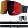 SALOMON SENTRY PRIME SIGMA PHOTOCROMIC & EXTRA LENS EBONY SIGMA PHOTO POPPY RED One Size  - EBONY SIGMA PHOTO POPPY RED - unisex