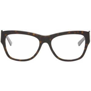Balenciaga Tortoiseshell Square Glasses  - HAVANA-HAVANA-TRANS - Size: UNI - male
