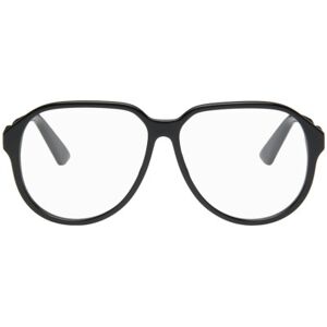 Gucci Black Aviator Glasses  - BLAKC-TRANSPARENT - Size: UNI - male