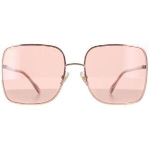 Jimmy Choo Square Womens Copper Gold Nude Pink Flash Silver Mirror Aliana/s Metal - One Size