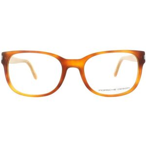 Porsche Design Mens Glasses Frames P8250 D Light Havana - Brown - One Size