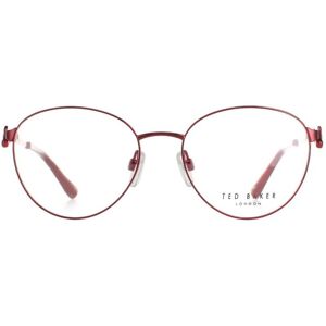 Ted Baker Round Womens Burgundy Tb2243 Elvie - Red Metal (Archived) - One Size