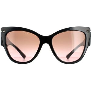 Valentino Cat Eye Womens Black Brown Pink Gradient Va4028 - One Size