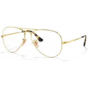 Ray-Ban , Aviator Metal Glasses - Stylish Eye Protection ,Yellow unisex, Sizes: 58 MM