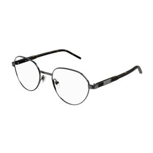 Gucci , Gg1162O Ruthenium Havana Tran Glasses ,Brown unisex, Sizes: 51 MM