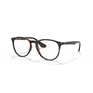 Ray-Ban , Erika Round Glasses - Red ,Brown unisex, Sizes: 51 MM