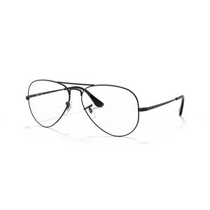 Ray-Ban , Aviator Metal Glasses - Stylish Protection ,Black unisex, Sizes: 58 MM