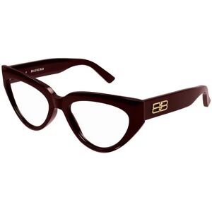 Balenciaga , Red Frame Stylish Glasses ,Multicolor female, Sizes: 53 MM