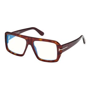 Tom Ford , Blue Block Eyewear Frames ,Brown unisex, Sizes: 54 MM