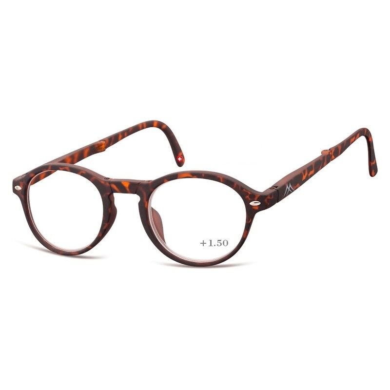 Montana Eyewear Folding Reading Glasses Unisex Turtle 1&nbsp;un. +1.50