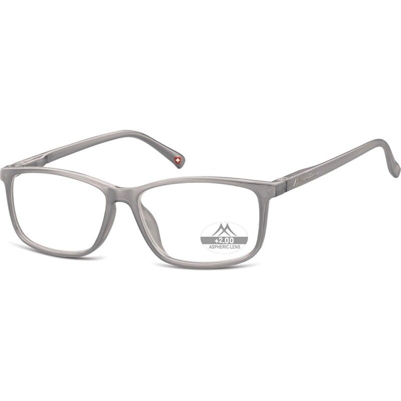 Montana Eyewear Reading Glasses Unisex in Gray 1&nbsp;un. +2.00