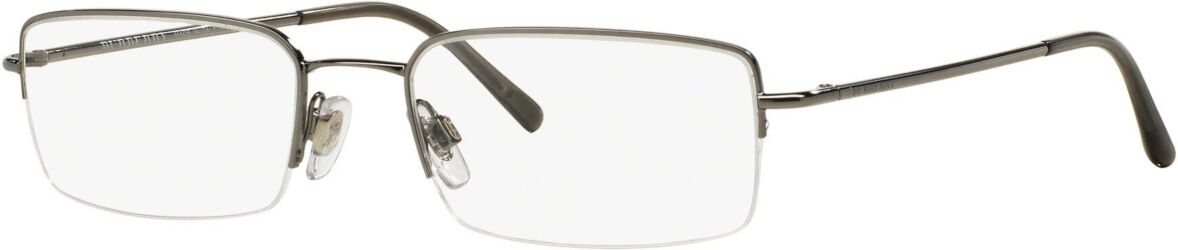 Burberry BE1068 Men's Rectangle Eyeglasses - Gunmetal