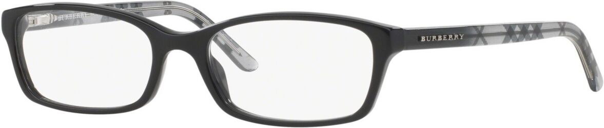 Burberry BE2073 Women's Pillow Eyeglasses - Black