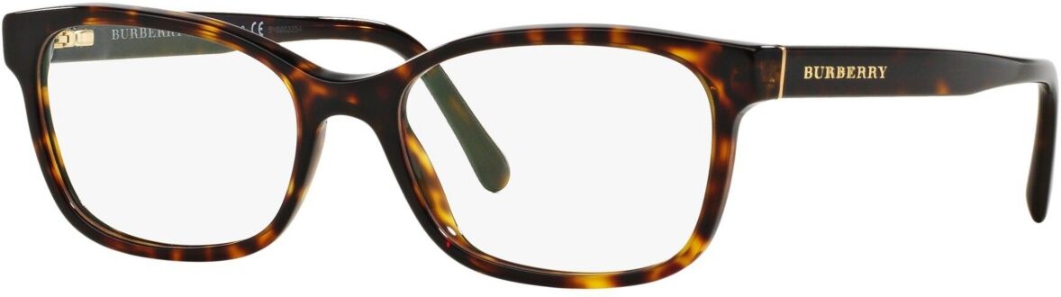 Burberry BE2201 Women's Rectangle Eyeglasses - Dark Havan