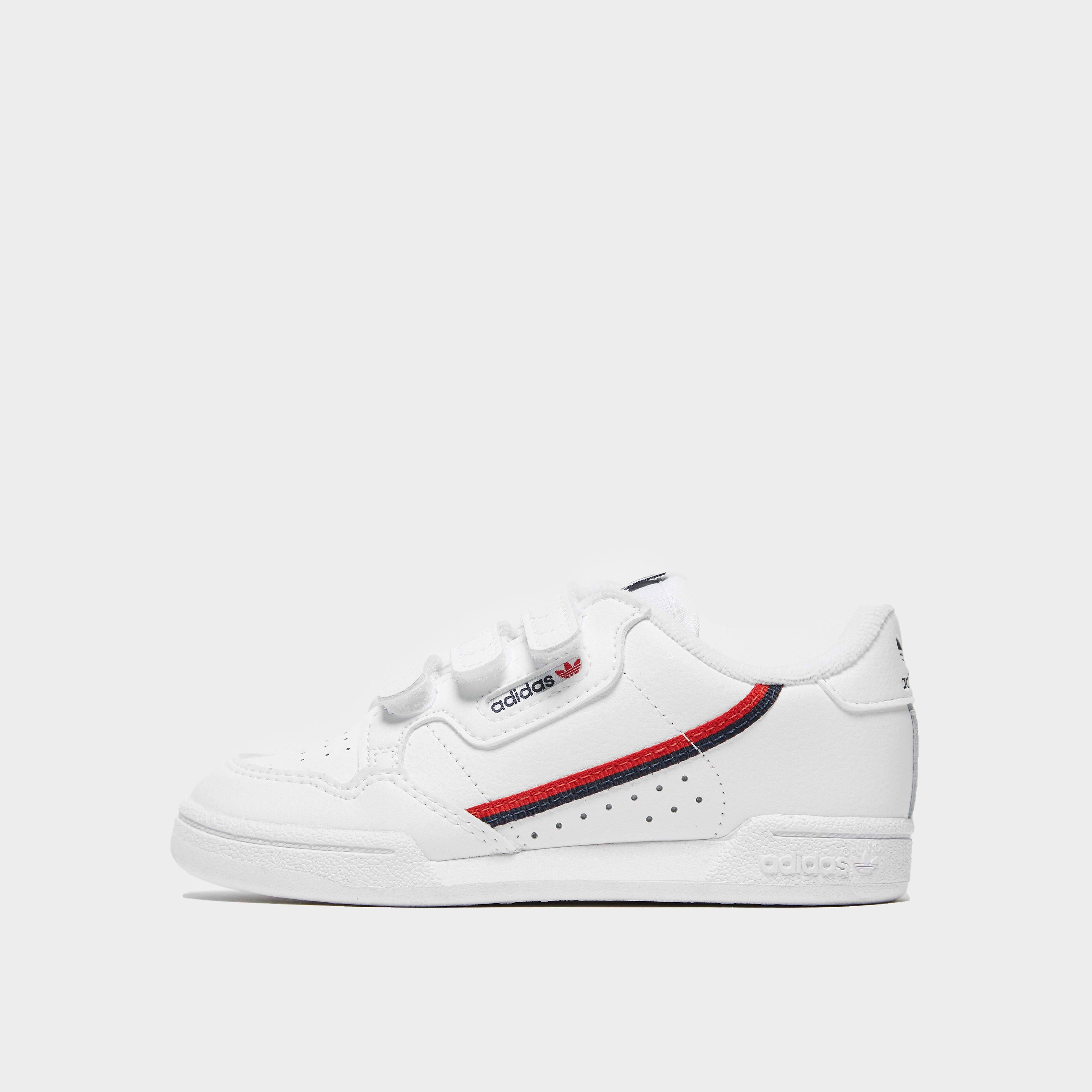 adidas Originals Continental 80 Infant's - White/Blue/Red  size: 7