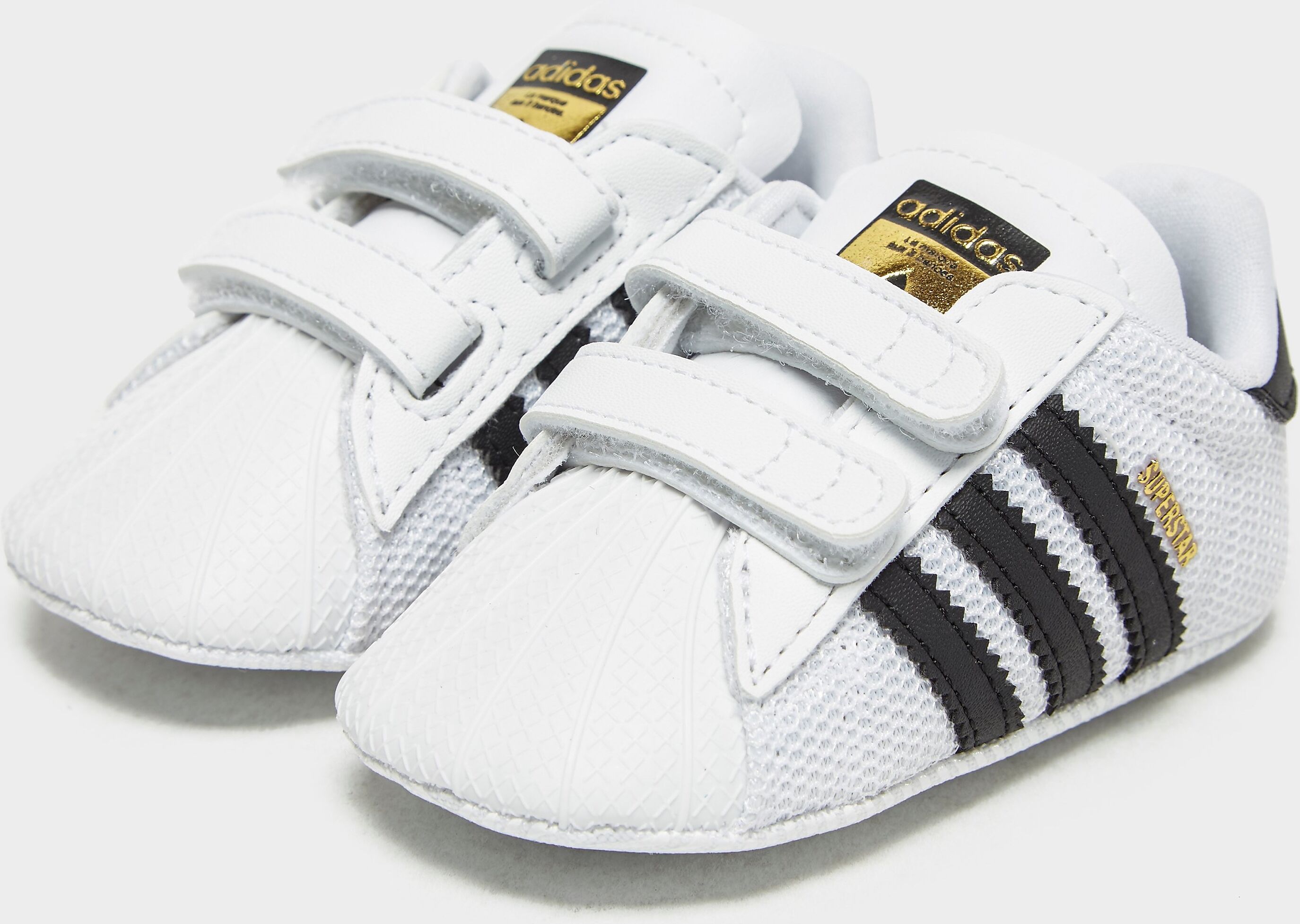 adidas Originals Superstar Crib Infant - White/Black - Kids  size: 1