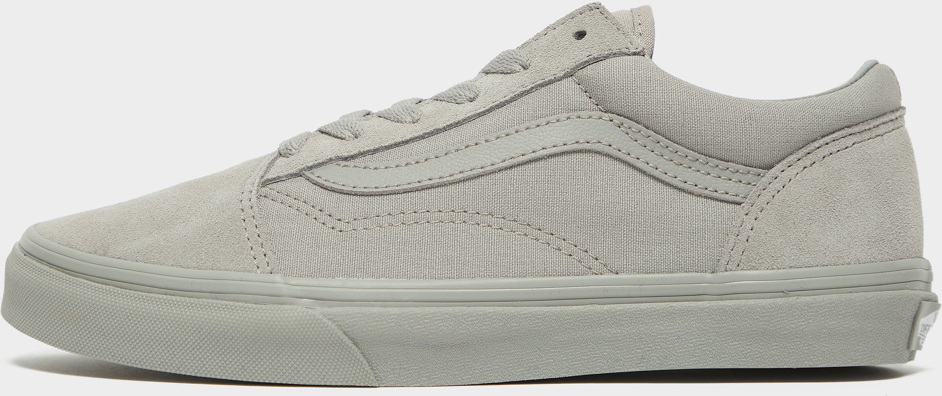 Vans Old Skool Junior - Grey - Kids  size: 6.5