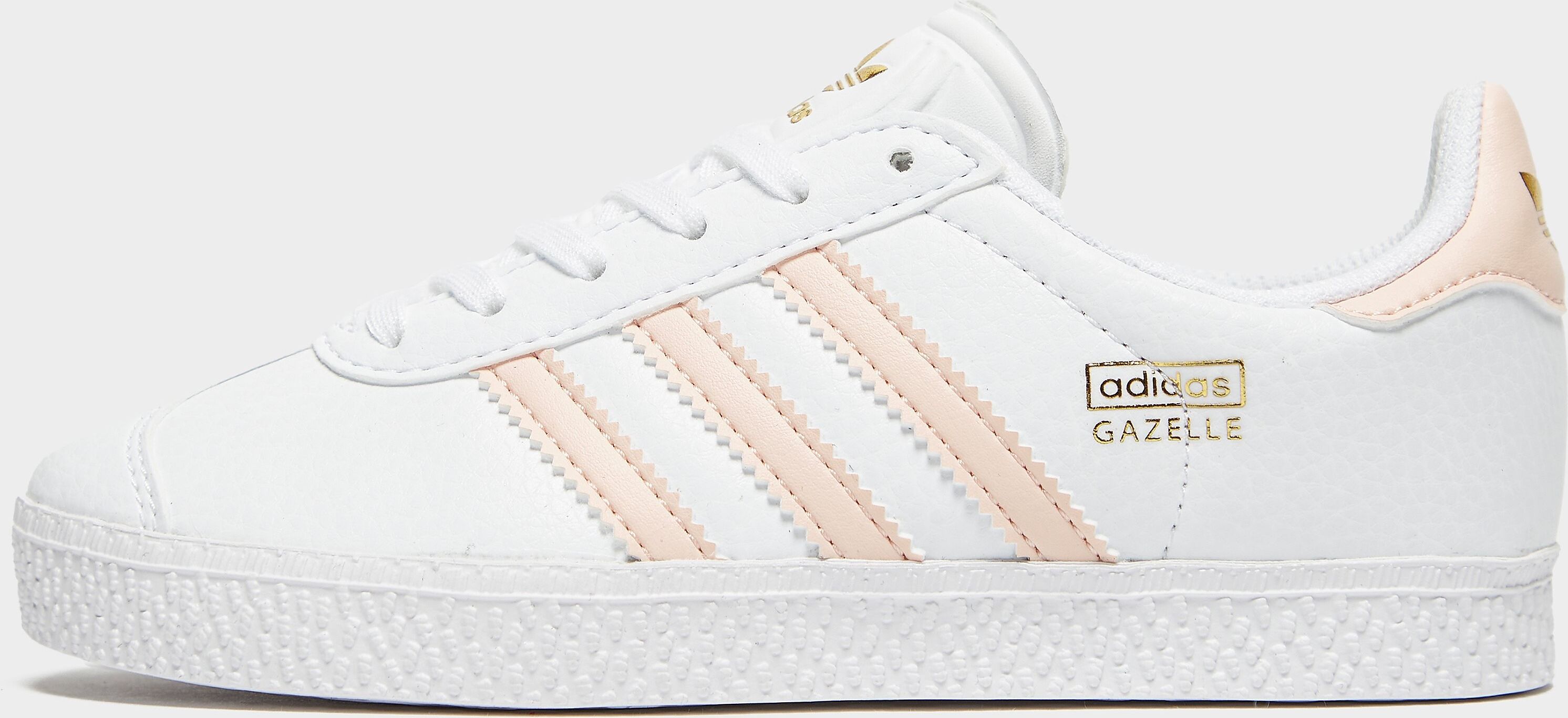 adidas Originals Gazelle - White - Kids  size: 1