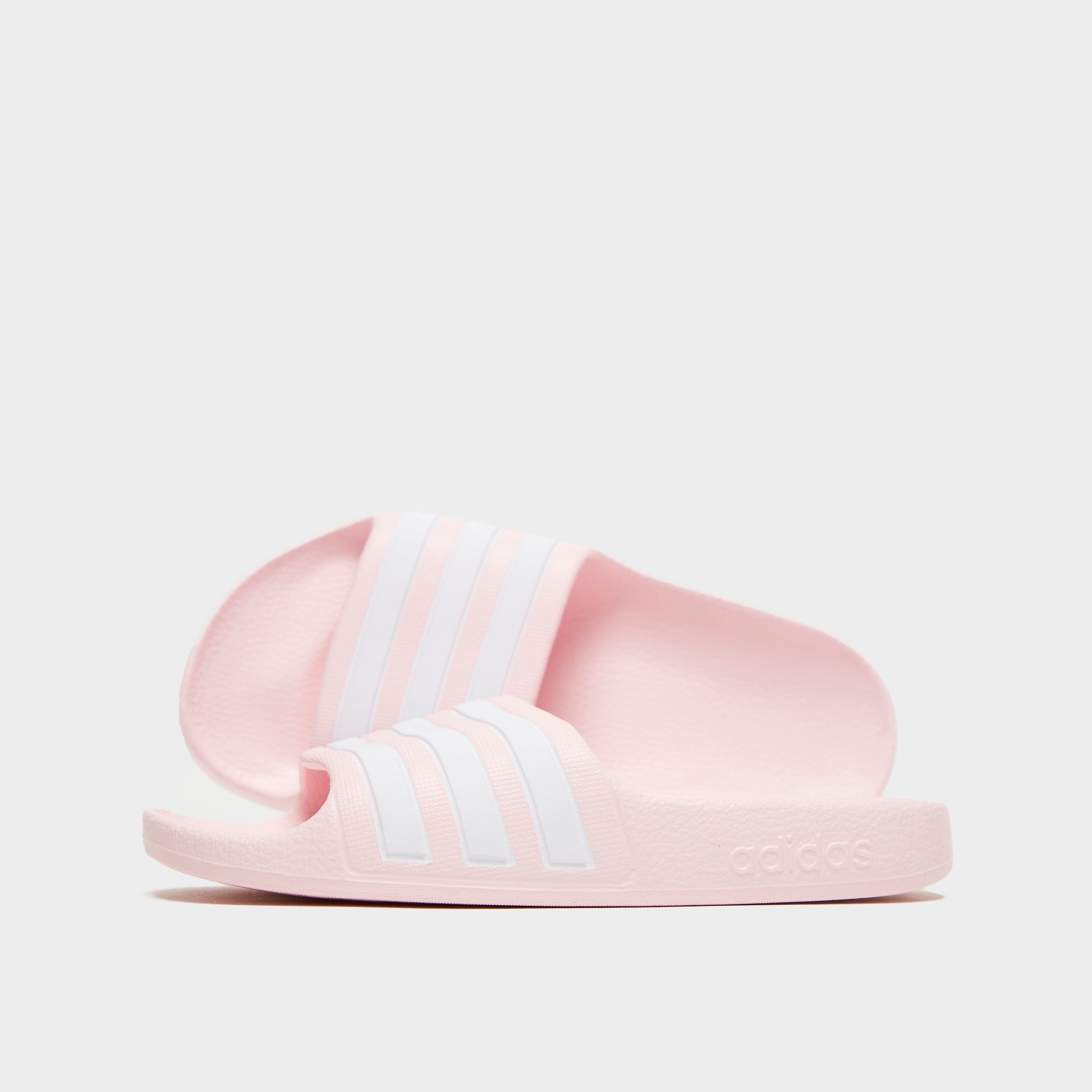 adidas Originals Adilette Slides Children - Pink - Kids  size: 2.5