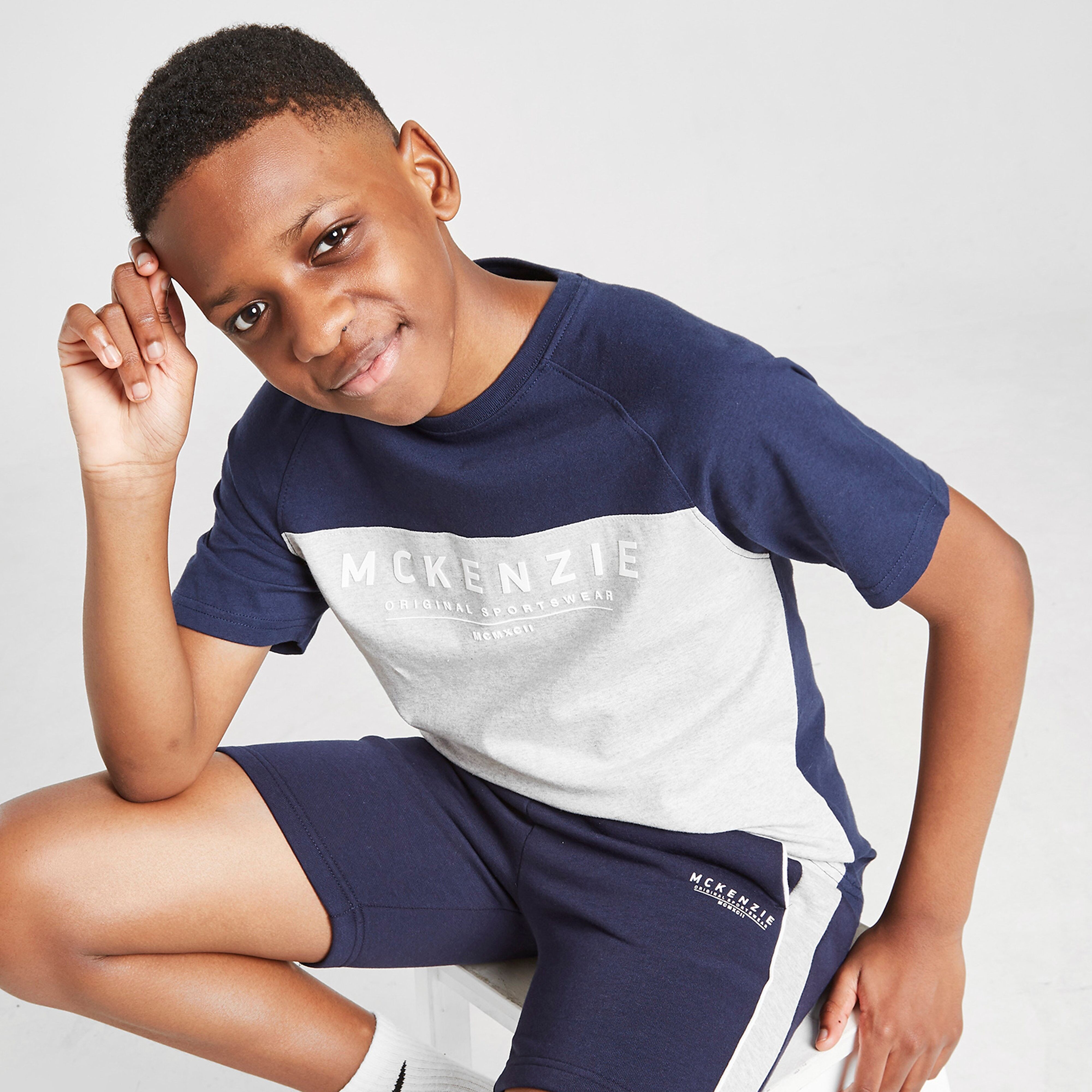 McKenzie Riley Fleece Shorts Junior - Navy - Kids  size: 8-10Y