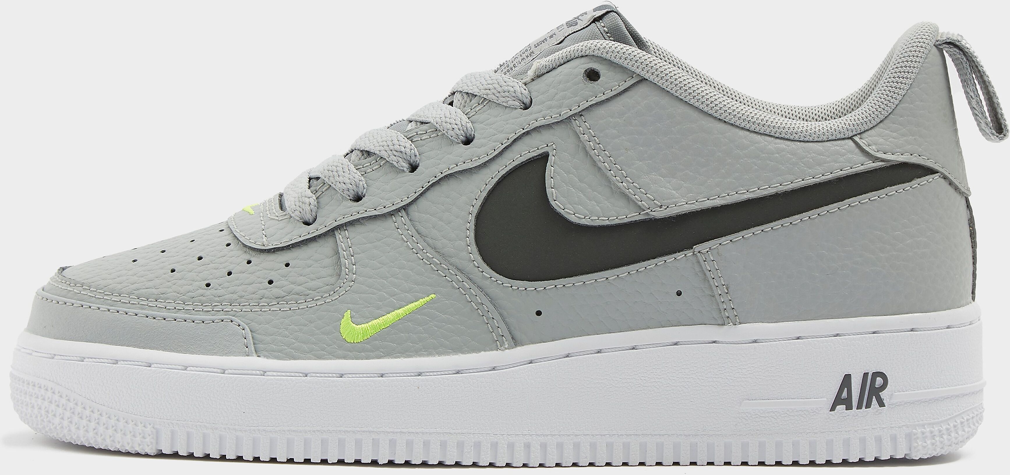 Nike Air Force 1 Junior's - Grey  size: 6