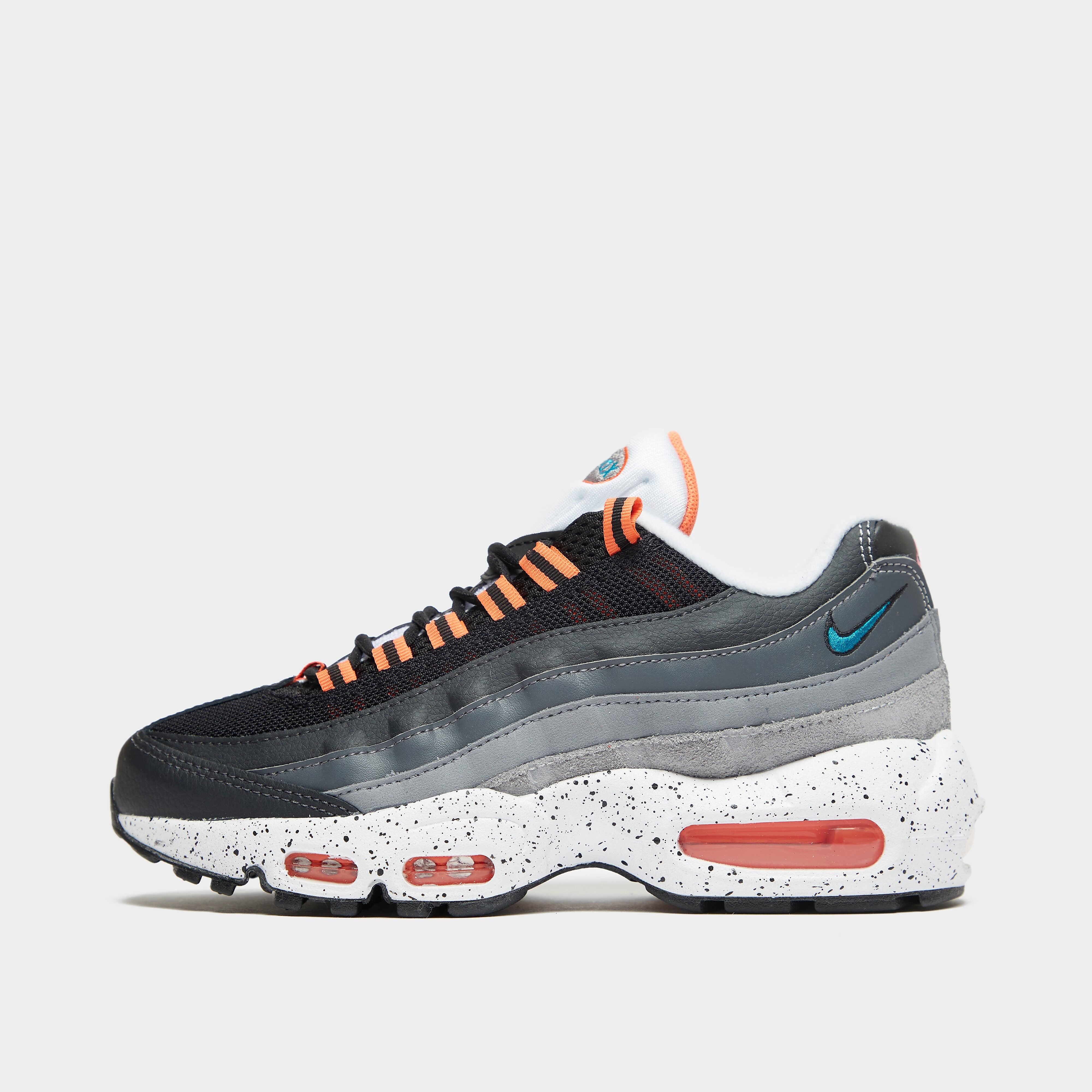 Nike Air Max 95 Junior - Black/Orange - Kids  size: 6