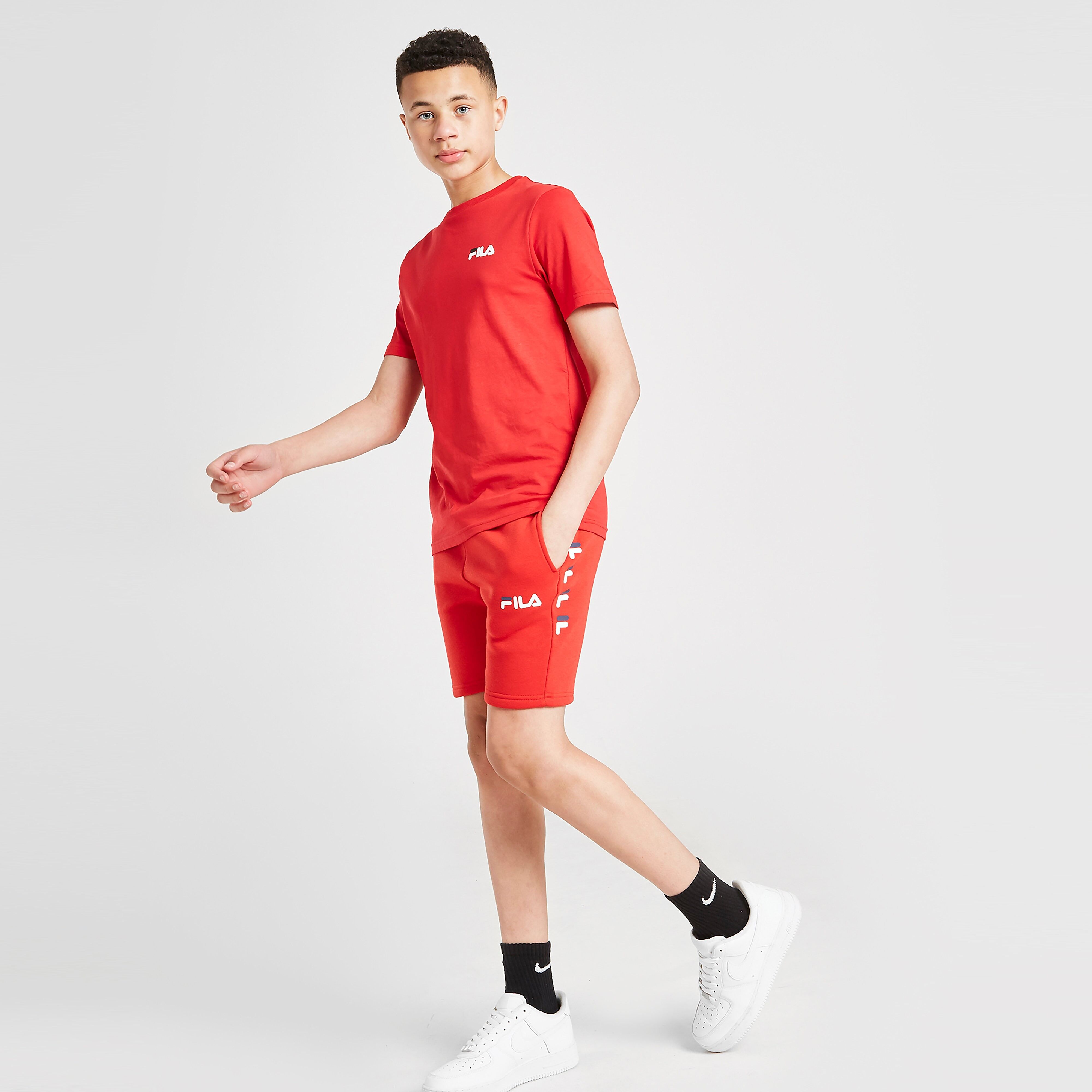 Fila Josh Repeat F Shorts Junior - Red - Kids  size: 12-13Y