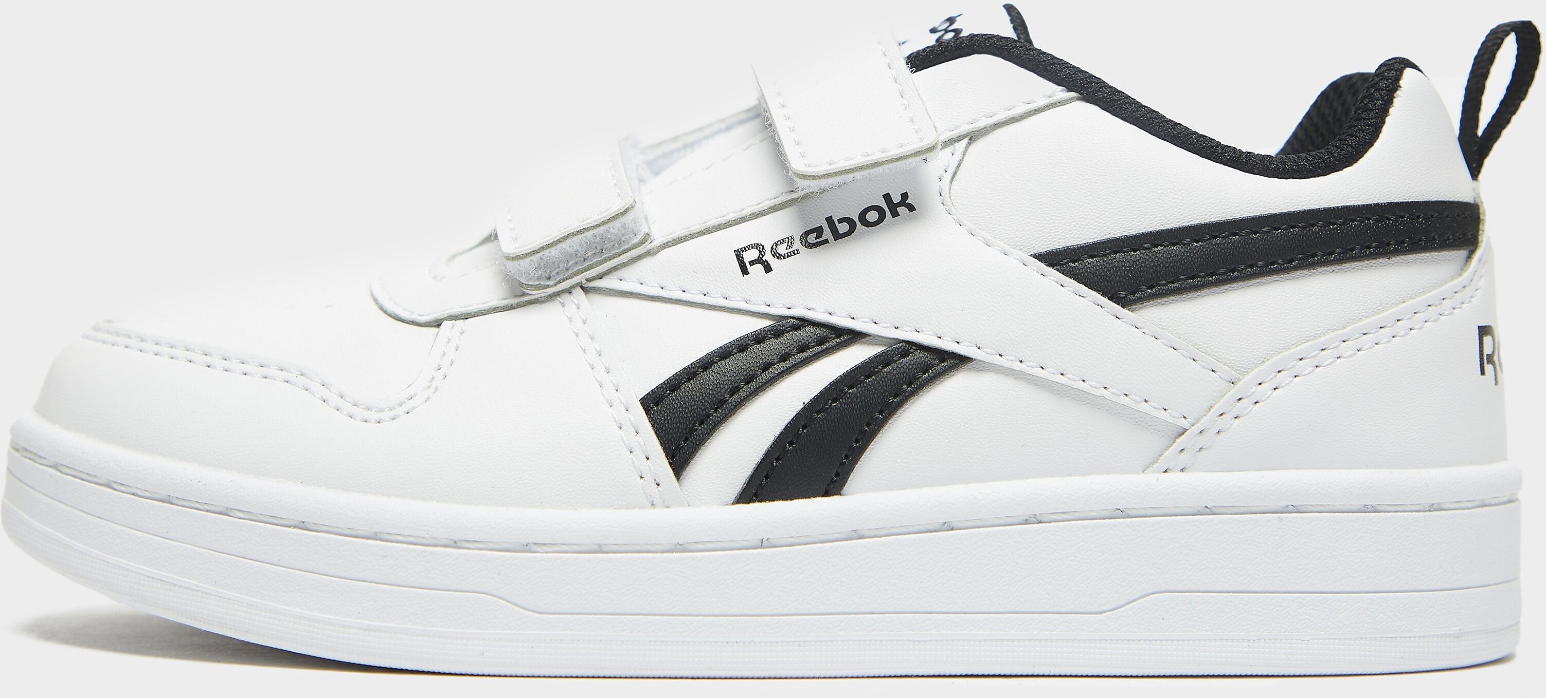 Reebok Royal Prime Children - White / White / Black  size: 10.5