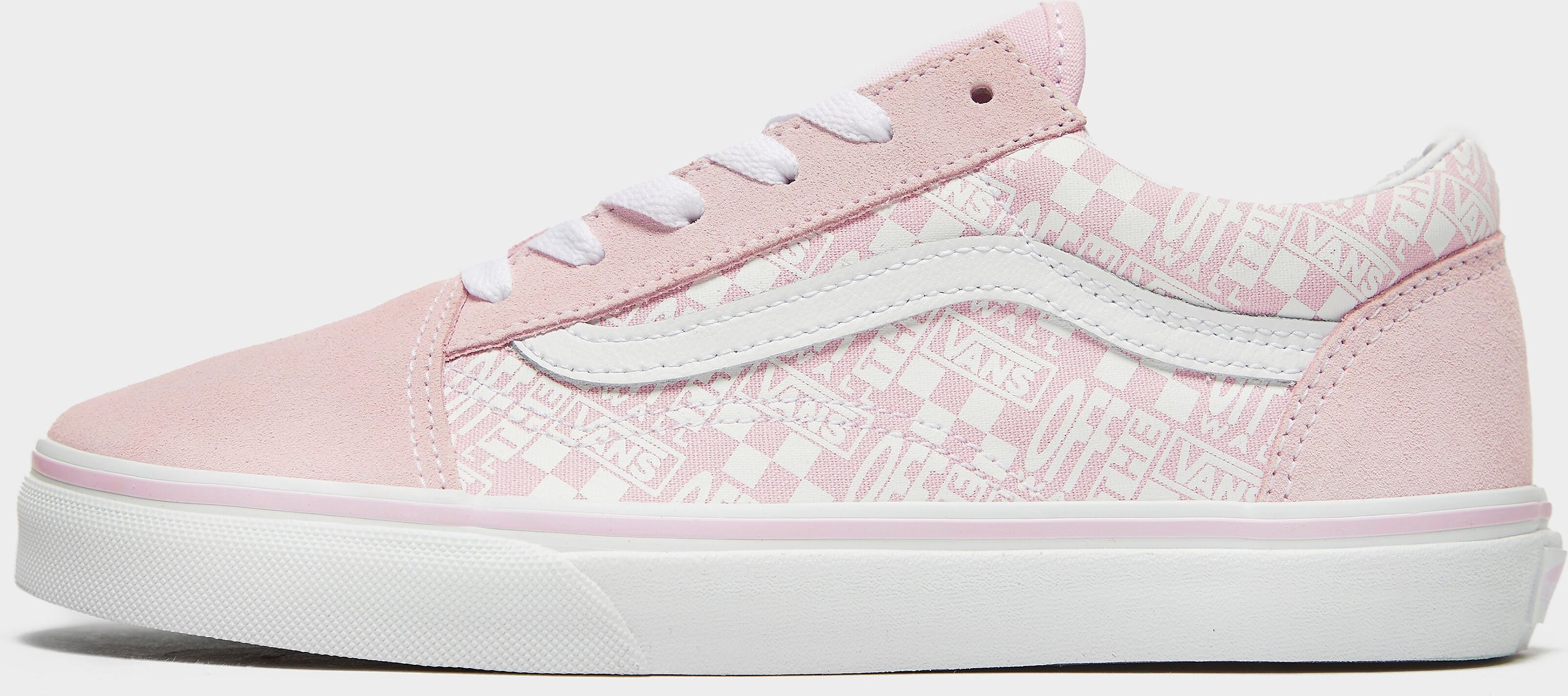 Vans Old Skool Junior - Pink - Kids  size: 4