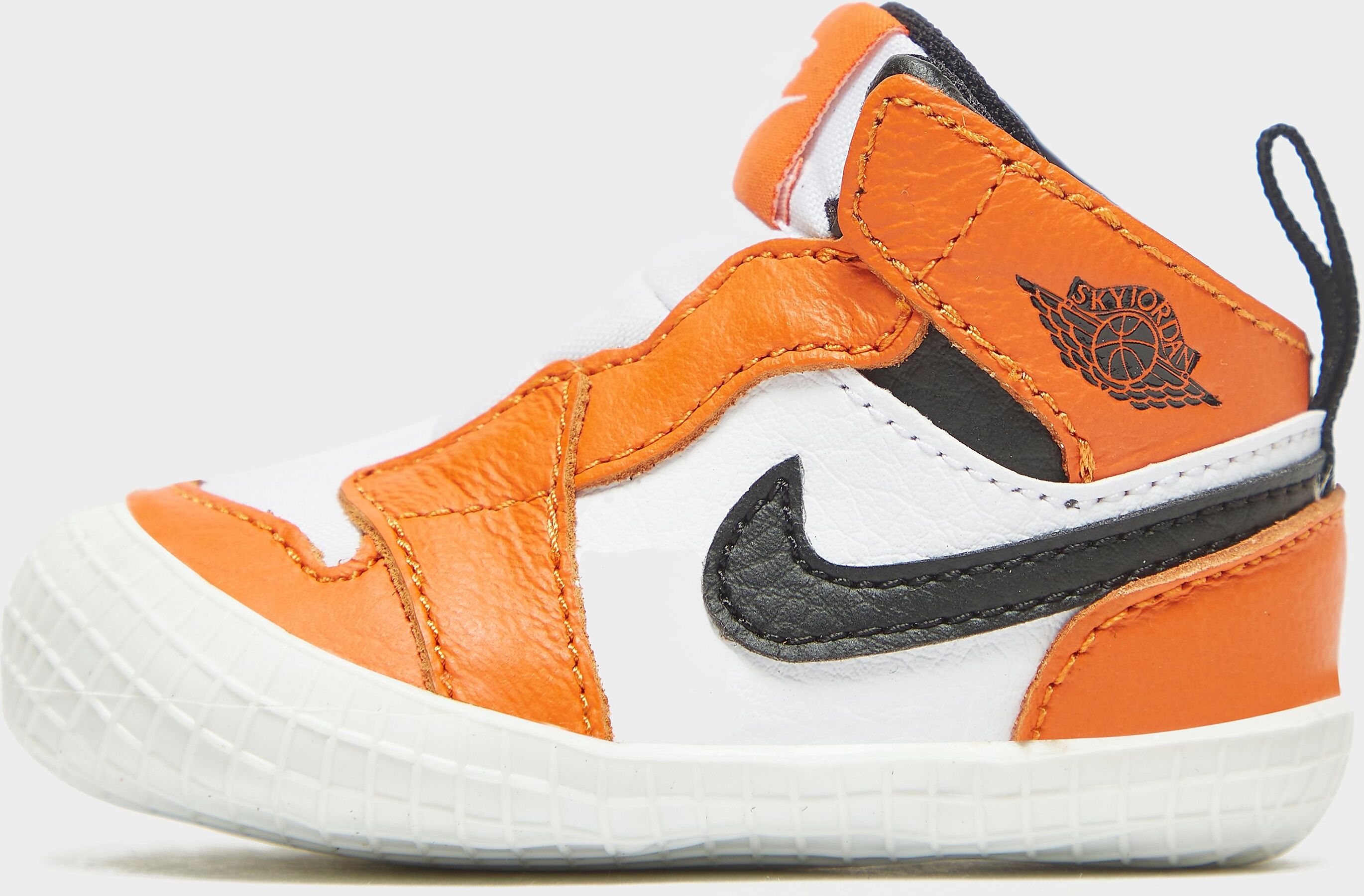 Jordan Air 1 Crib - WHITE/Orange - Kids  size: 4