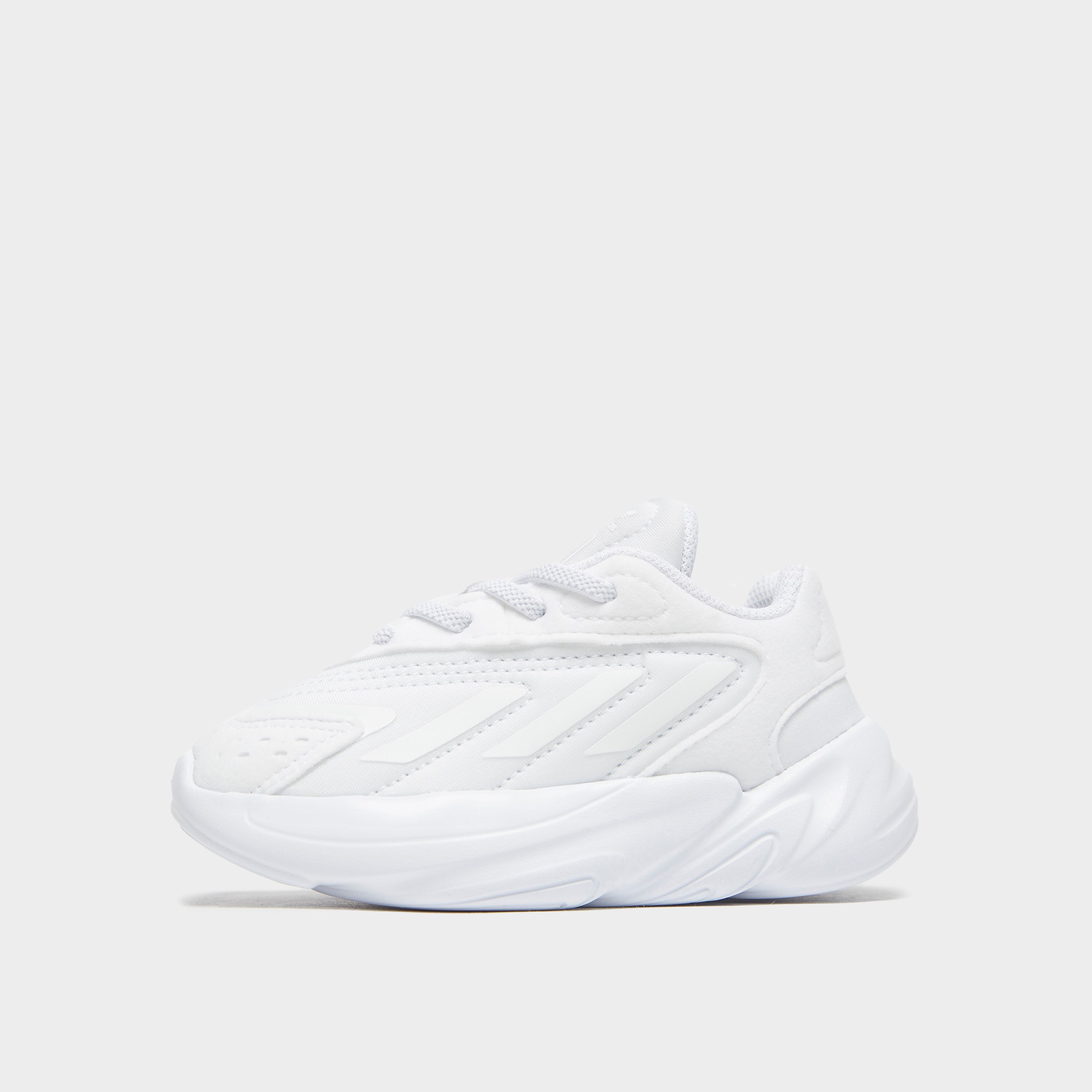 adidas Originals Ozelia Infant's - Cloud White / Cloud White / Cloud White - Kids  size: 7