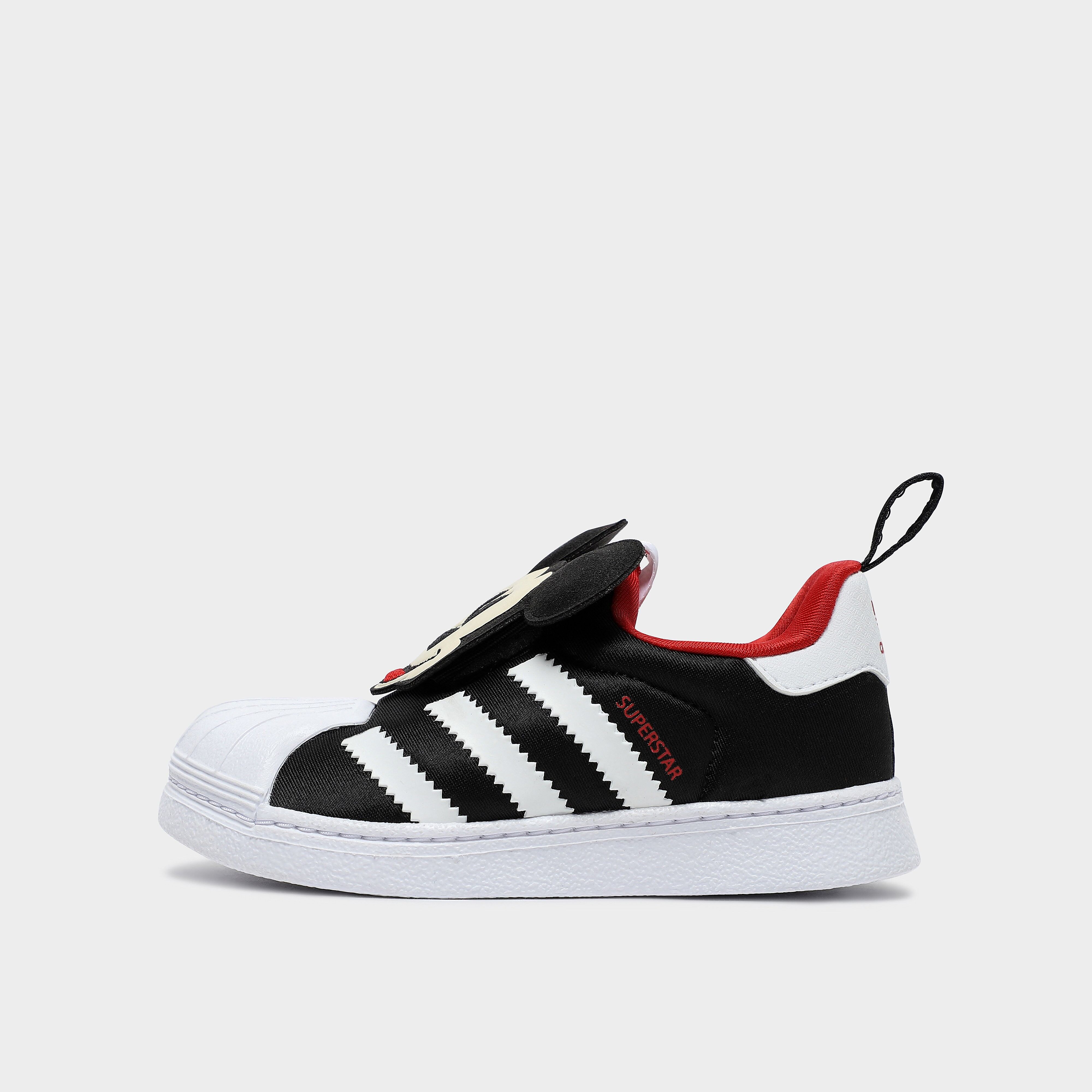 adidas Originals Superstar 360 Infant's - Core Black / Cloud White / Vivid Red - Kids  size: 4