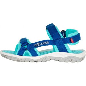 TROLLKIDS Sandale »Oslofjord Sandal« midnight blue / dark mint  32