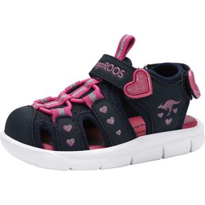 KangaROOS Sandale »K-Mini«, mit Klettverschluss dk navy/daisy  30