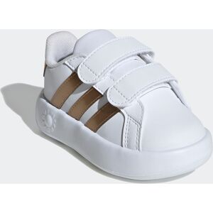 Adidas Sportswear Klettschuh »GRAND COURT 2.0 KIDS« Cloud White / Matte Copper / Matte Gold  24